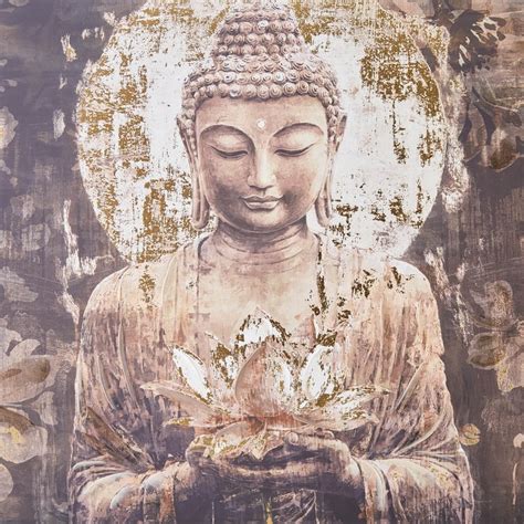 Buy Artistry Cocoa Canvas Buddha Picture Frame - 100x60cm from Home ...