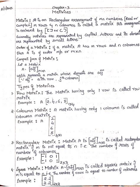 Image result for Matrices Chapter Lecture 12th