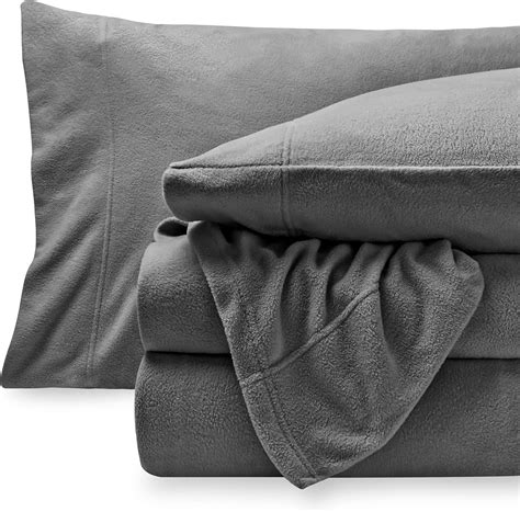 Bare Home Super Soft Fleece Sheet Set - King Size - Extra Plush Polar ...