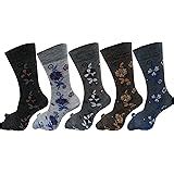 Buy RC. ROYAL CLASS Women Ankle Length Floral Print Thumb Woolen Socks ...