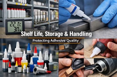 Adhesive Shelf Life, Storage & Handling Guide | Industrial Adhesive Tips
