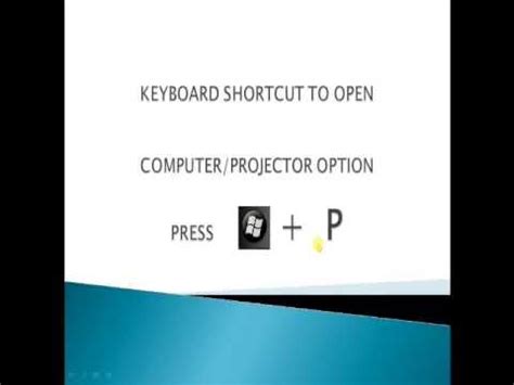 Image result for Windows Key P