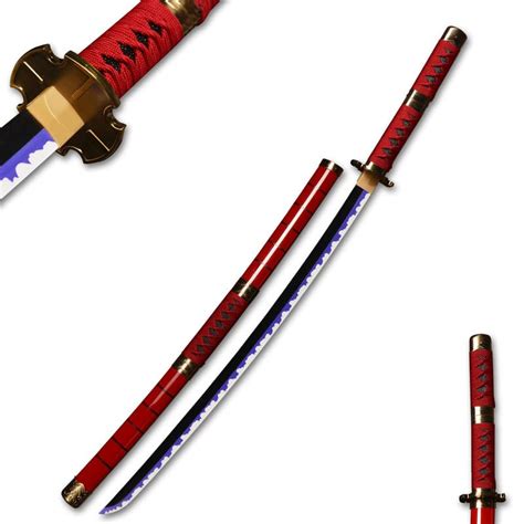 Buy Roronoa Zoro Anime Samurai Cosplay ,Kitetsu,Bamboo Blade Katana ...