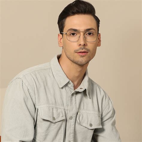 Shop online for Silver Black Full Rim Square Medium (Size-53) John ...