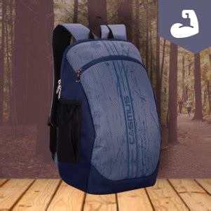 Buy Cosmus Tiger Navy Blue Casual Backpack Bag Bag Manufacturer