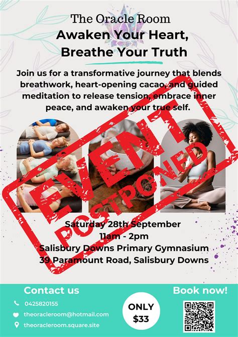 Awaken your Heart, Breathe your Truth, 39 Paramount Rd, Salisbury Downs ...