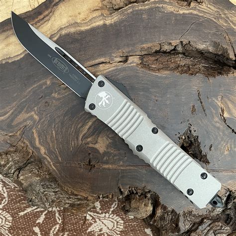 Microtech Combat Troodon S/E Titanium Gray Standard 143-1TG | American ...