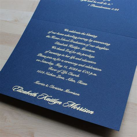 High School Graduation Announcements Wording