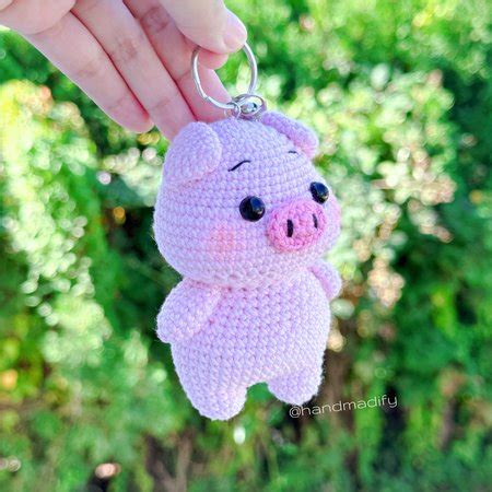 Image result for Minecraft Pig Keychain