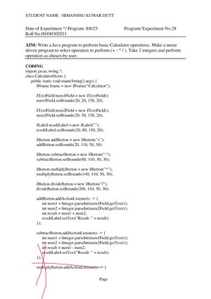 JAVA Notes - Java programming - Studocu