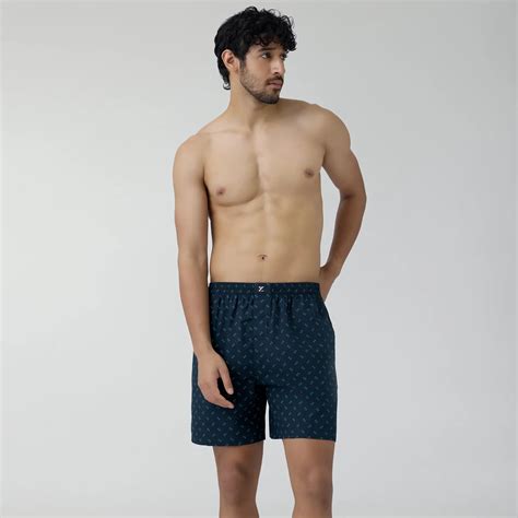Buy Mens Infinity Blue Astor Boxer Shorts With Side Pockets – XYXX Apparels