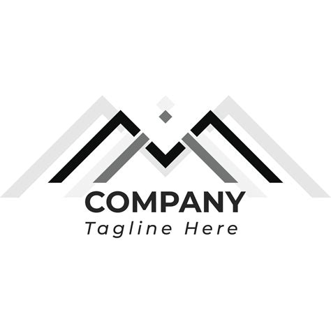 minimalist letter A and M logo 10825973 Vector Art at Vecteezy