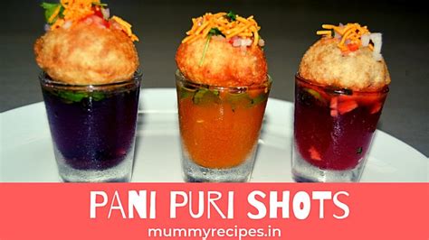 Pani Puri Shots Recipe | Fruit Pani Puri Shots Recipe - MUMMY RECIPES