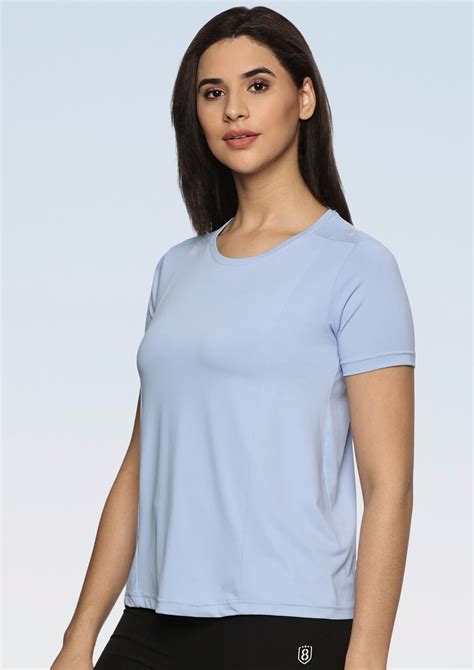 Women Breathable Quick Dry Regular Fit Sports T-Shirt - Domin8