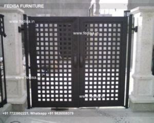 Cnc Gate Design Modern House With Gate Rectangular Tube Gate Design ...