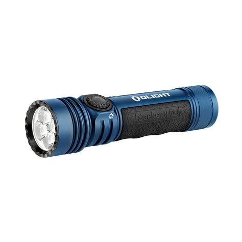 Olight Seeker 4 Pro High Power Flashlight - Midnight Blue - Select Shooting Supplies Inc.