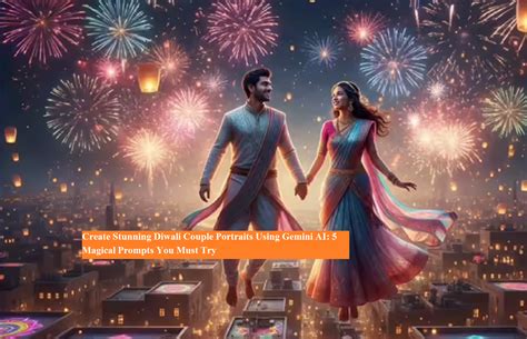 Create Stunning Diwali Couple Portraits Using Gemini AI: 5 Magical ...