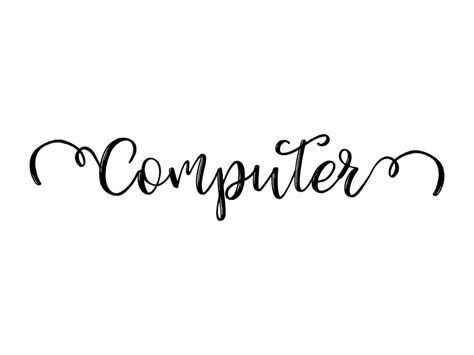 Image result for Computer Typing and Lettering
