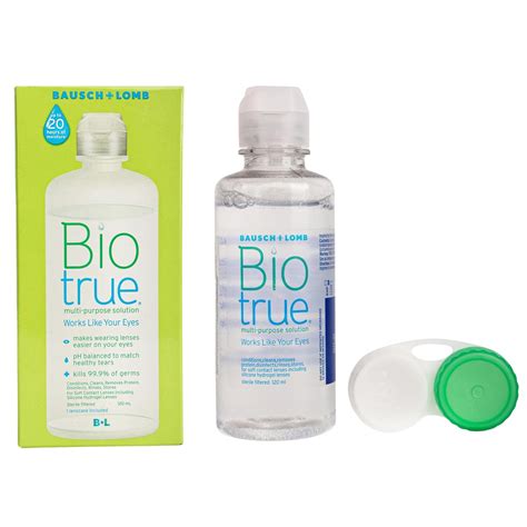 Bausch + Lomb Biotrue Multi-Purpose Contact Lens Solution 120ml (Pack ...