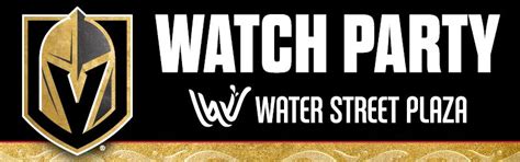 Vegas Golden Knights Watch Party, Water Street Plaza, Henderson, 8 April