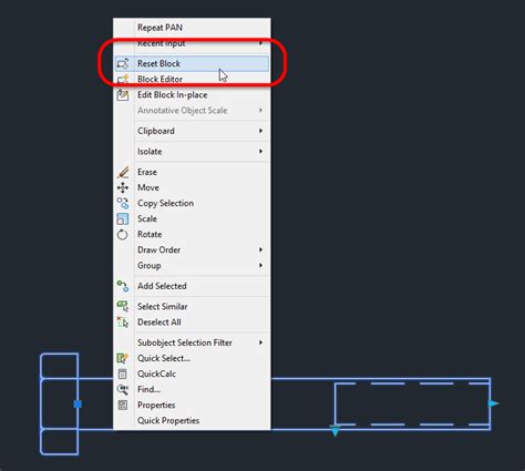 Image result for Using Block in AutoCAD 2019
