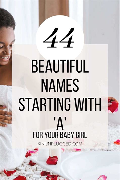 44 Girl names that start with A + Their significant meanings | Unusual ...