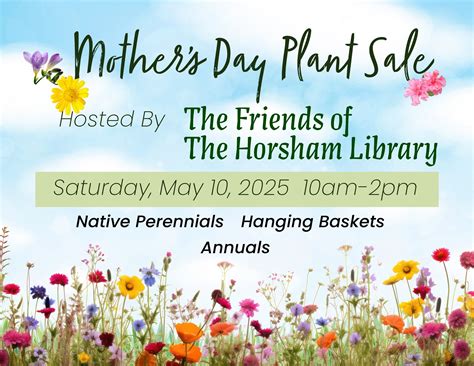 May 10 | Mother's Day Plant Sale | Hatboro, PA Patch