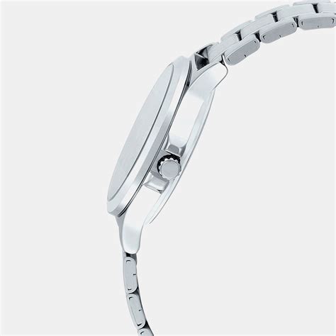 Casio Enticer Women Quartz White Dial Analog Stainless Steel Watch ...