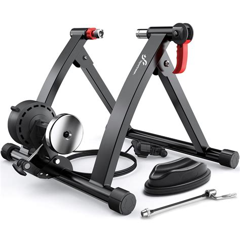Buy Bike Trainer Stand Sportneer Steel Bicycle Exercise Magnetic Stand ...