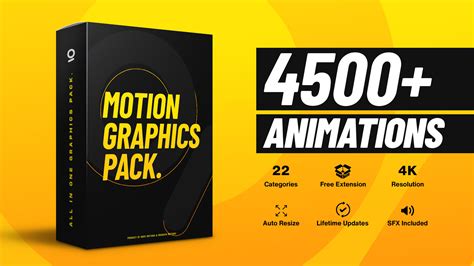4500+ Graphic Pack for After Effects | Dope Motions