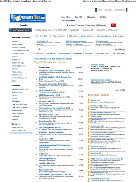 Image result for Free PC Utilities Program