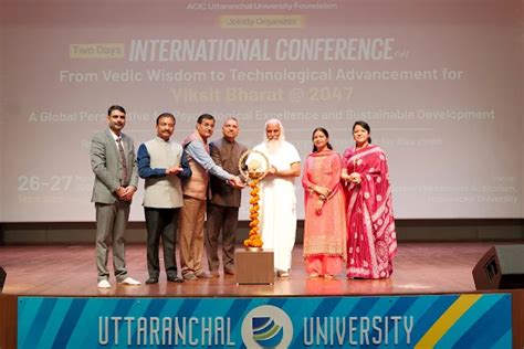 International Conference on “From Vedic Wisdom to Technological ...