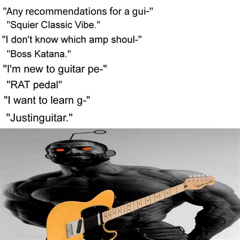 Electric Guitar Memes