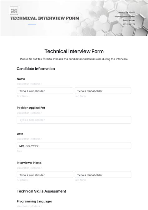 Image result for Interview Questions Form