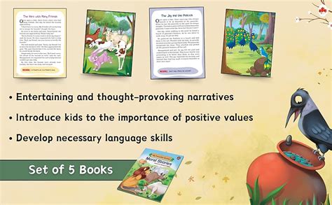 Moral Stories (Illustrated) (Set of 5 Story Books for Kids) - Aesop's ...