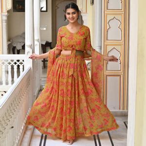 Lehengas - Buy Designer Lehenga Choli Online | Peachmode