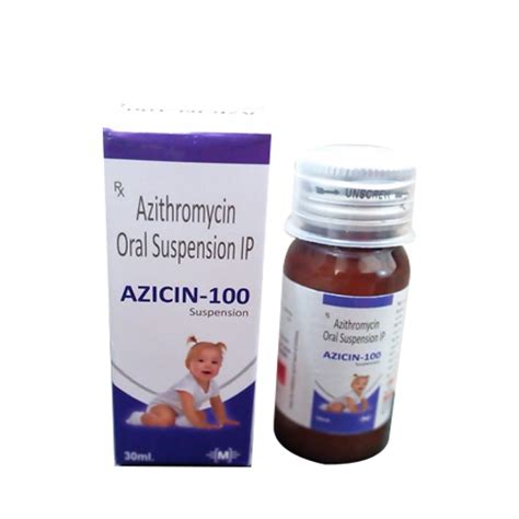 AZICIN-100 Suspension Mahawat Healthcare