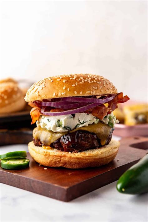 Jalapeno Popper Burgers - House of Nash Eats