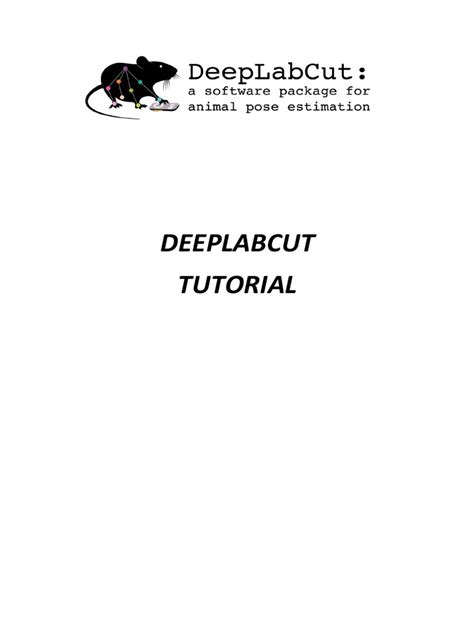 Image result for Deeplabcut Tutorial