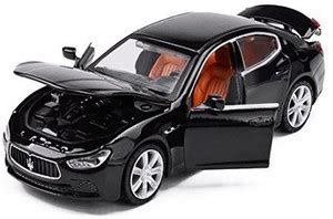 Generic KMT Alloy Diecast Car Models Maserati Ghibli Car Model(Black ...