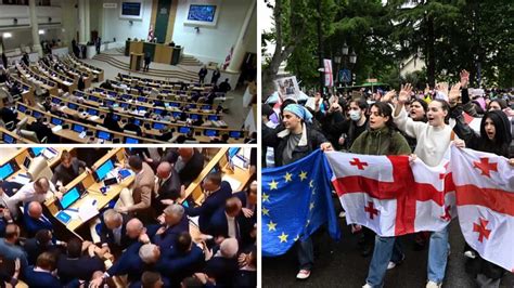 Georgia adopts controversial ‘foreign agents’ law amid brawls and ...