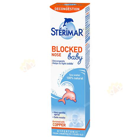Sterimar Baby Infant Nasal Relief Spray 100ml | BabyMall