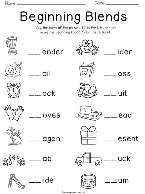 Blends and digraphs | Phonics blends worksheets, Blends worksheets ...