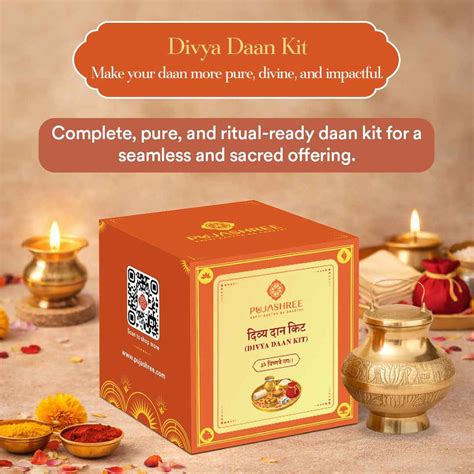 Pujashree Divya Daan Kit – Offer Sacred Daan with Ease and Devotion