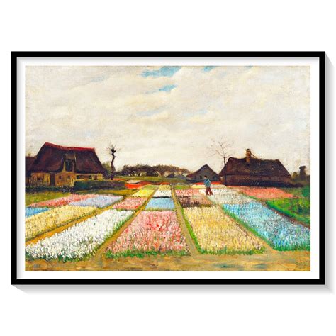 Buy Bulb Fields by Van Gogh Landscape Art Paintings & Prints Online ...