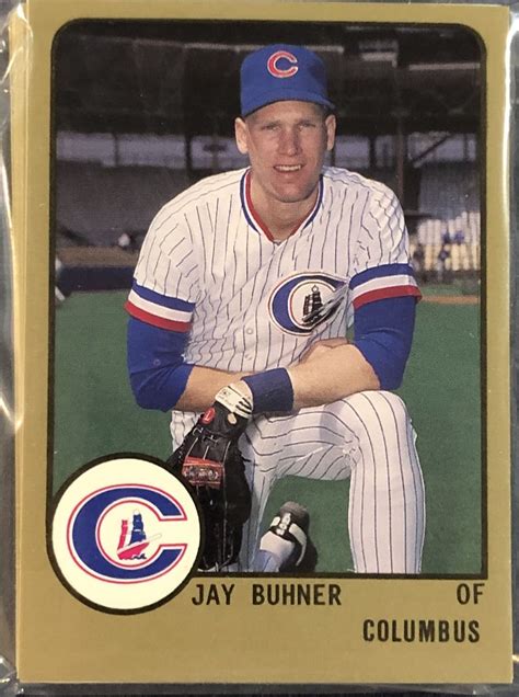1988 PROCARDS MiLB COLUMBUS CLIPPERS TEAM SET - JAY BUHNER