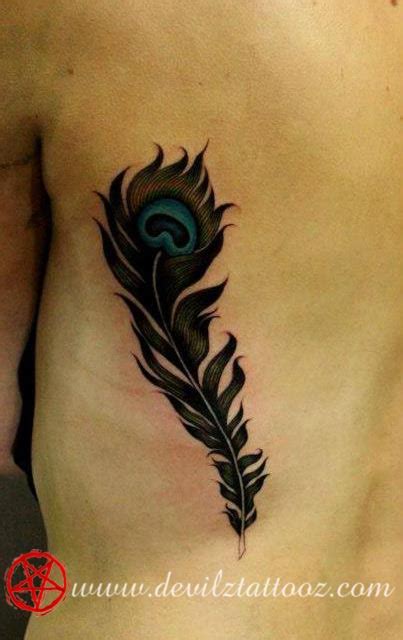Peacock Feather Tattoo Designs & Ideas for Men and Women
