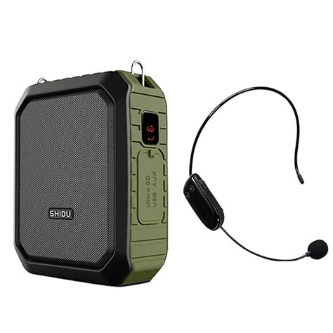 HW HAOWORKS Wireless Voice Enhancer Amplifier Bluetooth Teacher 18W ...