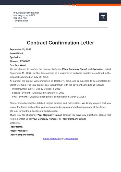 Free Balance Confirmation Letter Template to Edit Online