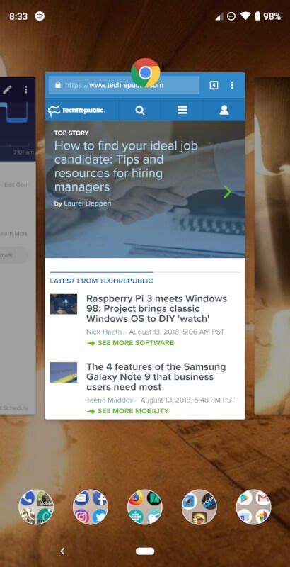 Image result for Open Recent App Android Java